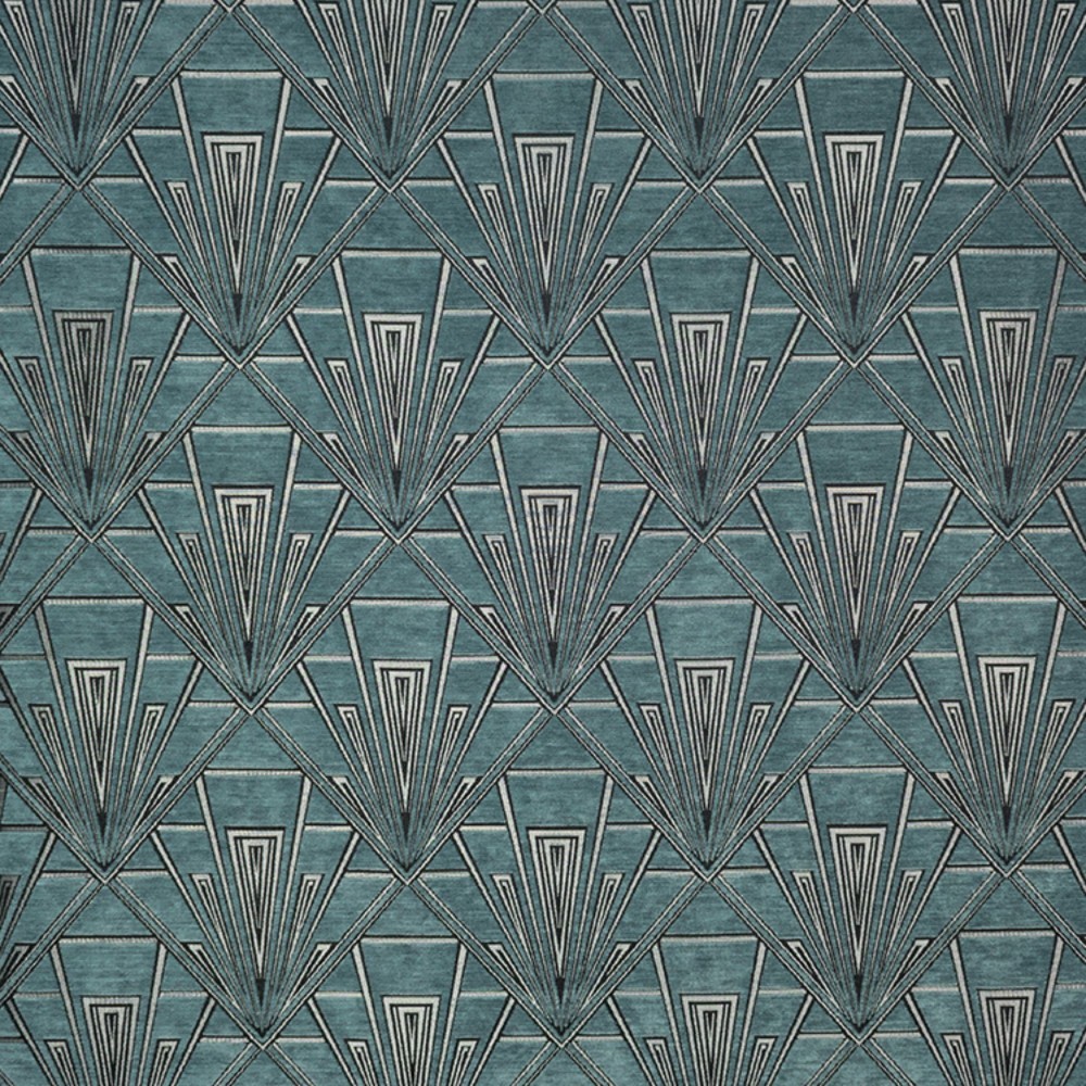 Gatsby is a geometric art deco chenille