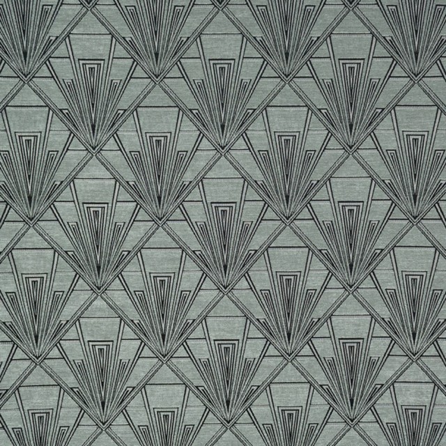 Gatsby is a geometric art deco chenille