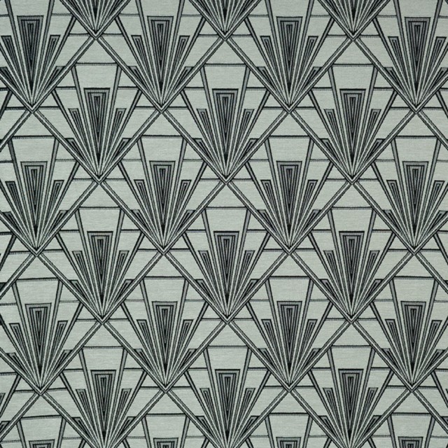 Gatsby is a geometric art deco chenille