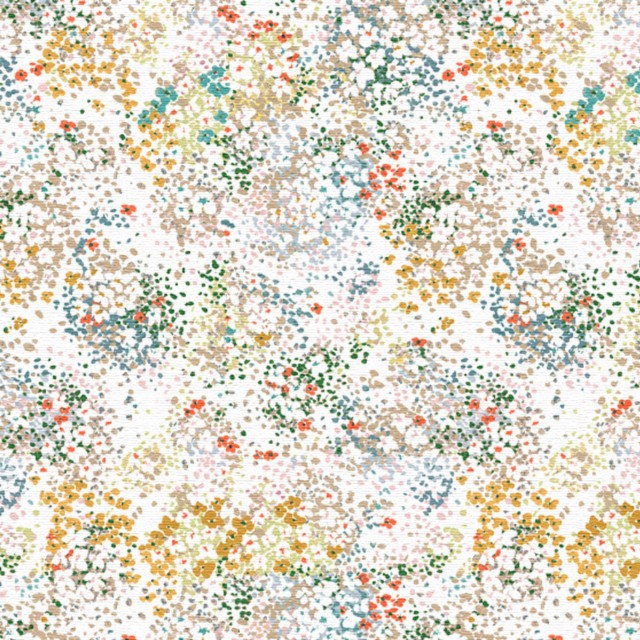 Blossom printed cotton fabric