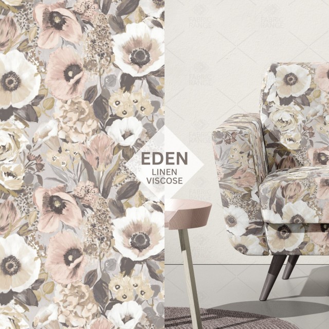 Eden, Floral Fabric