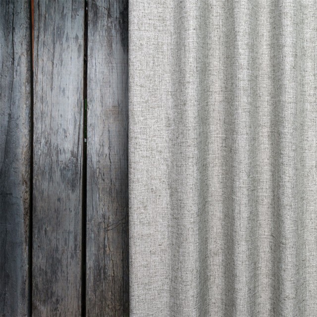 Oyster Bay a cool plain linen effect fabric